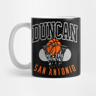 Vintage San Antonio 90's Basketball Mug